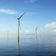 El parque eólico marino más grande del mundo, a 12 km de la costa de Kent y Essex. Imagen: London Array